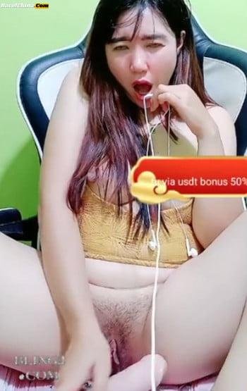 Abrina Nggak Kuat Nahan Colok Dildo Gede